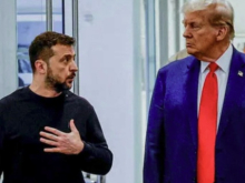 Украина вновь попала в инфополе, но лишь в контексте «Как поступит Трамп?»
