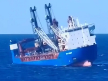 Российское судно затонуло в Средиземном море