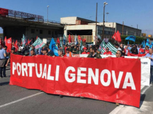 Профсоюзы Генуи против милитаризации Европы и вооружения Украины. В Италии ширится антивоенное движение