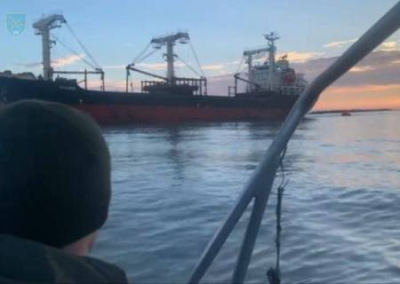 В Чёрном море на мине подорвалось очередное судно, шедшее в один из дунайских портов на загрузку зерном