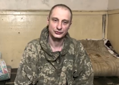Украинский пленный рассказал о состоянии ВСУ итальянскому журналисту