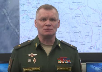 Уничтожено до 180 человек личного состава и 15 единиц бронетехники. Сводка Минобороны России
