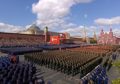 На Красной площади проходит парад в честь 80-летия Победы в Великой Отечественной войне