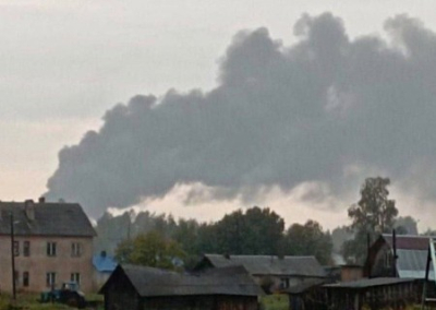 Террористическая атака Украины на военный аэродром в Новгородской области