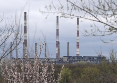 В ЛНР запустили Луганскую ТЭС в освобождённом городе Счастье