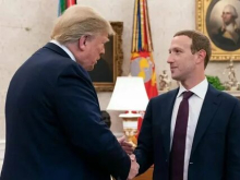 Трамп «раздел» Цукерберга на $25 млн