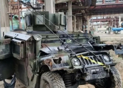 Минобороны: В Константиновке уничтожено до 400 боевиков 95-й дшб с военной техникой
