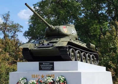 Украинские террористы планировали теракт у памятника «Танк Т-34» в Каховке во время памятного митинга
