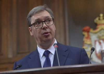 Вучич: сербская армия освободила Югославию от немецкой оккупации «по большей части собственными силами»
