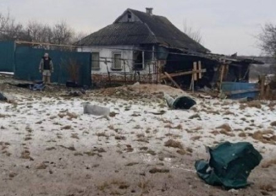 Украинские нацисты ведут обстрел приграничных сёл Белгородской области