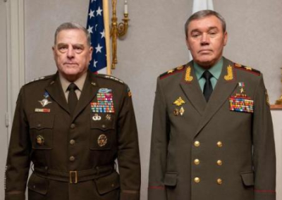 Главы генштабов РФ и США провели переговоры