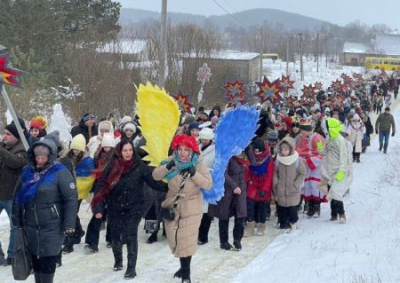 В Львовской области установили новый рекорд Украины по самому массовому исполнению колядки