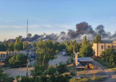 В Бердянске прогремели мощные взрывы