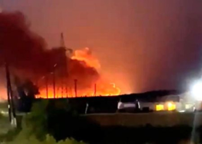 Почти полсотни домов повреждены в Белгородской области в результате пожара на складе боеприпасов