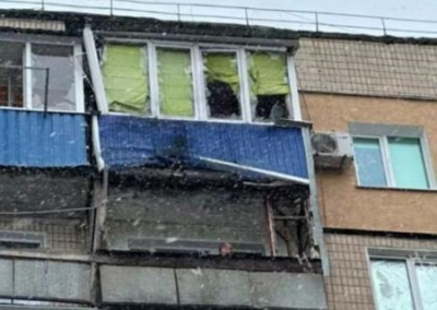 В Кривом Роге мужчина выстрелил в многоэтажку из гранатомёта
