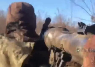 Видео: ВСУ запрещённым оружием уничтожили позиции ополчения