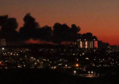 Киевские фашисты атаковали курский аэродром с помощью беспилотника