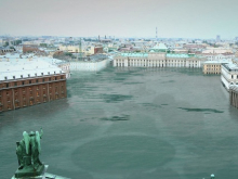 В Санкт-Петербурге фиксируется подъём воды в реках