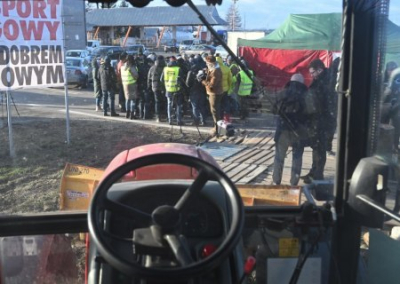 Поляки продолжили блокаду КПП «Медика-Шегини» на границе с Украиной