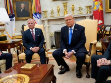 У камина в Белом доме с каменными лицами. План Трампа по Газе не находит поддержки у короля Иордании
