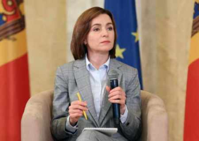 Майя Санду обвинила Игоря Додона в поддержке денацификации Украины