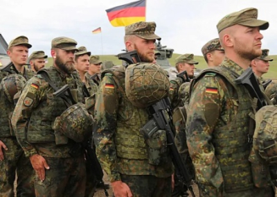 Германия собралась разместить свой военный контингент на границе с РФ