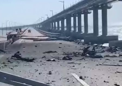По Крымскому мосту пустили машины — Аксёнов