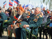 В Донбассе почтили память воинов, павших в боях за Саур-Могилу