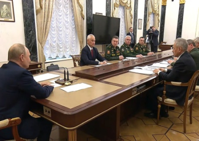 Путин: изменений в Генштабе не будет, СВО идёт по плану
