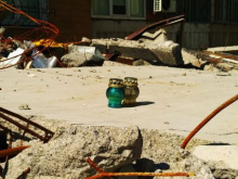 Две беды донецких Текстильщиков: ежедневные обстрелы и отсутствие водоснабжения. Фото, видео