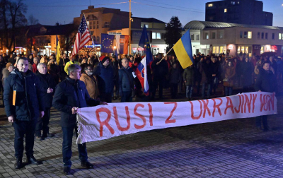 В Словакии призывают лишать статуса беженцев украинцев, участвующих в протестах