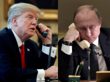 Путин с Трампом говорят уже более часа. Звонок проходит хорошо и всё ещё продолжается