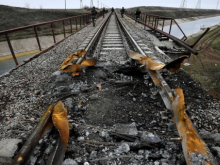 Железную дорогу под Симферополем подорвали диверсанты украинского ГУРа
