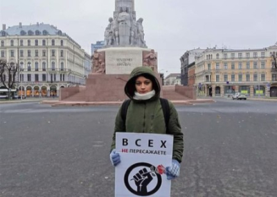 Мать первой политической узницы Латвии Татьяны Андриец обратилась к мировому сообществу с просьбой спасти её дочь из тюремных застенков