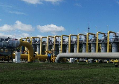 С началом отопительного сезона на Украине резко ускорился отбор газа