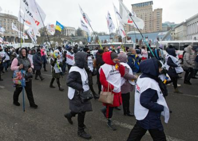Надежда Савченко собирает в Киеве акцию протеста против антиковидных ограничений