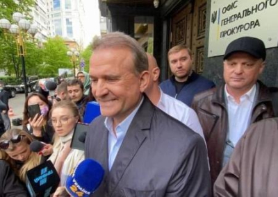 Прокуратура настаивает на аресте Медведчука, допуская залог в 10 млн евро