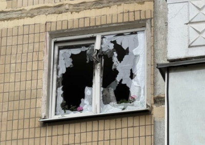 Украинский дрон-камикадзе атаковал девятиэтажку в Белгороде. Есть жертвы